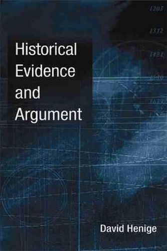 Cover image for Historical Evidence and Argument