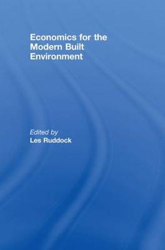 Cover image for Economics for the Modern Built Environment