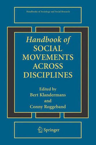 Cover image for Handbook of Social Movements Across Disciplines