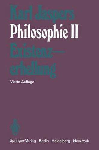 Cover image for Philosophie: II Existenzerhellung