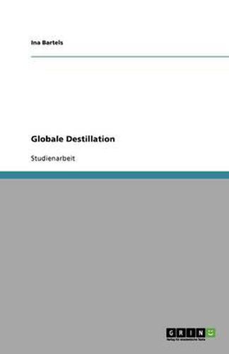 Cover image for Globale Destillation