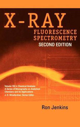 Cover image for X-ray Fluorescence Spectrometry