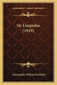 Cover image for Sir Limpidus (1919)