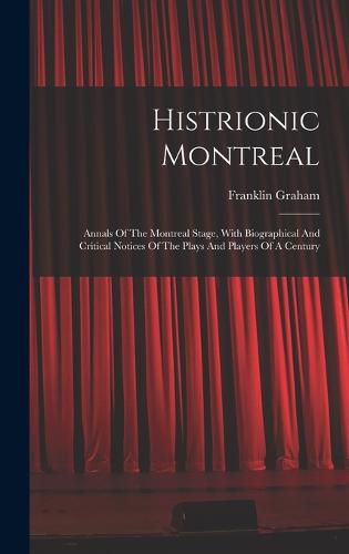 Cover image for Histrionic Montreal