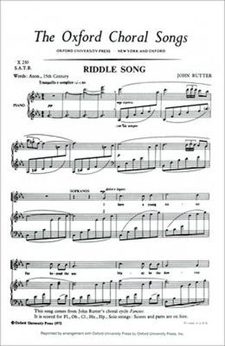 Riddle Song