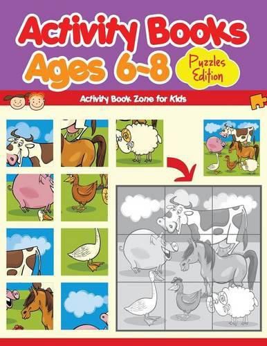 Cover image for Activity Books Ages 6-8 Puzzles Edition