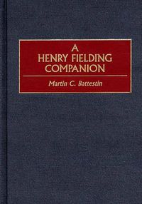 Cover image for A Henry Fielding Companion