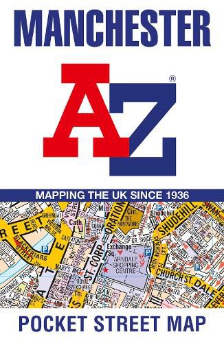 Cover image for Manchester A-Z Pocket Street Map