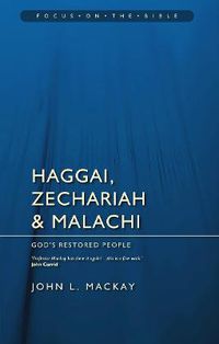 Cover image for Haggai, Zechariah & Malachi: God's Restored People