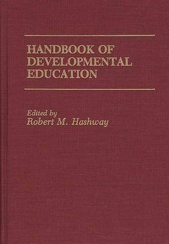 Cover image for Handbook of Developmental Education