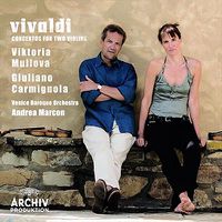 Cover image for Vivaldi Concertos For Two Violins