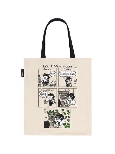 Sarah's Scribbles: How I Spend Money Tote Bag