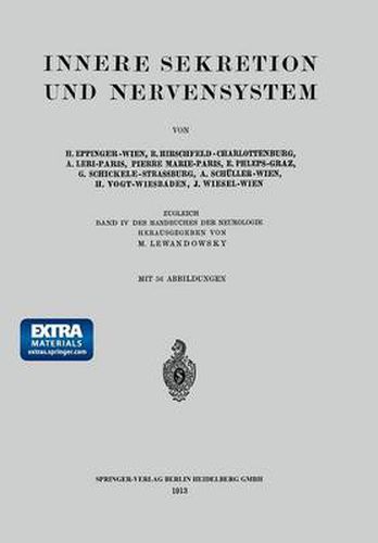 Cover image for Innere Sekretion Und Nervensystem