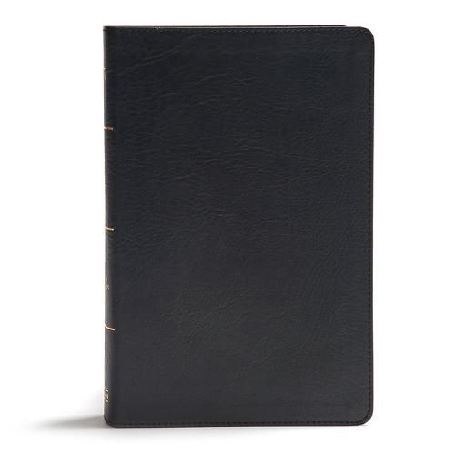 KJV Giant Print Reference Bible, Black LeatherTouch, Indexed