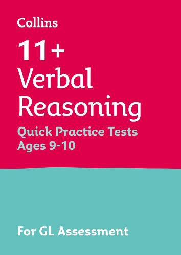 11+ Verbal Reasoning Quick Practice Tests Age 9-10 (Year 5): For the Gl Assessment Tests