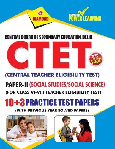 Cover image for CTET Class VI-VIII PTP Social Studies