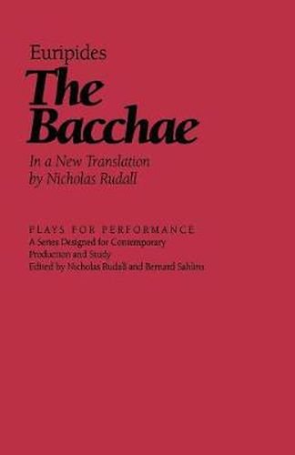 Cover image for The Bacchae