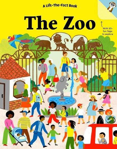 Cover image for The Zoo: A Lift-the-Fact Book