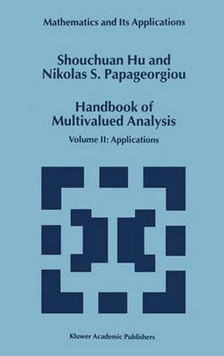 Cover image for Handbook of Multivalued Analysis: Volume II: Applications