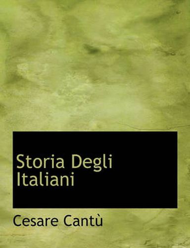 Storia Degli Italiani