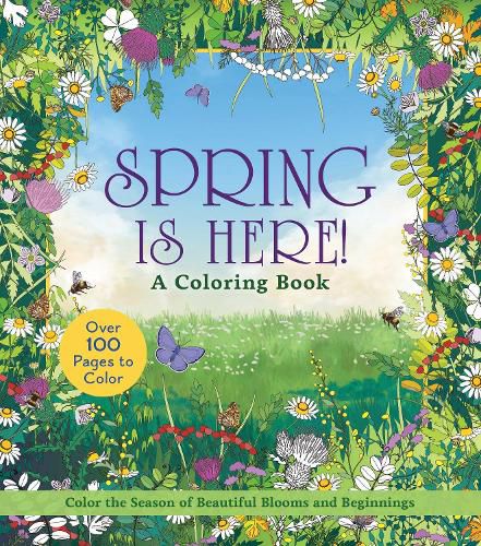 Cover image for Spring is Here! Coloring Book