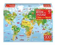 Cover image for Usborne Book and Jigsaw Cities of the World