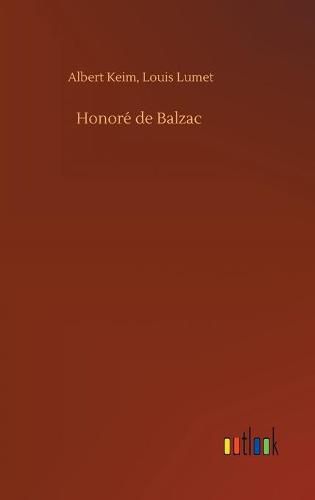 Cover image for Honore de Balzac