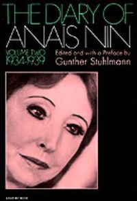 Cover image for The Diary of Anais Nin 1934-1939