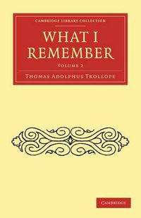 Cover image for What I Remember