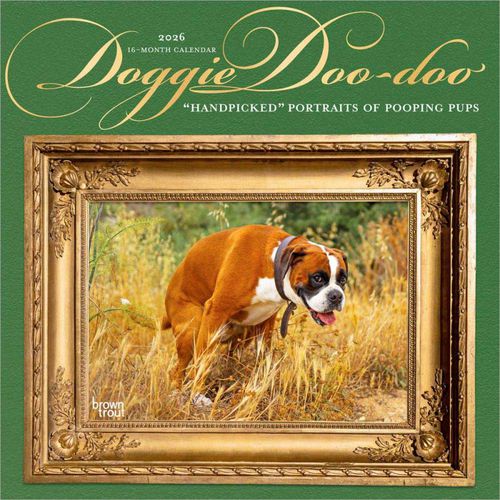 Cover image for Doggie Doo Doo 2026 Wall Calendar 