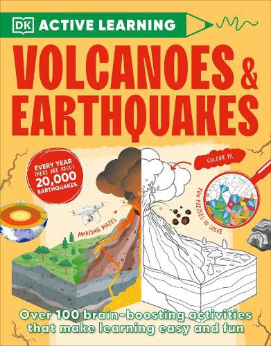 Cover image for Volcanoes and Earthquakes: Explore Our World with Over 100 Great Activities and Puzzles