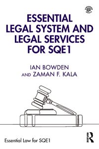 Cover image for Essential Legal System and Legal Services for SQE1