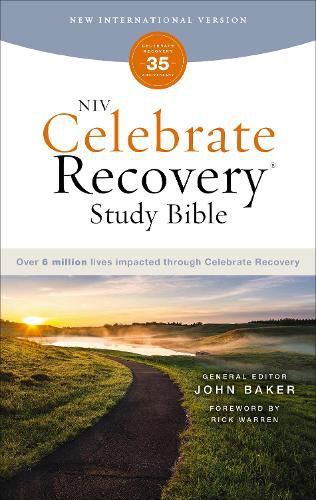 Cover image for NIV, Celebrate Recovery Study Bible (35th Anniversary Edition), Paperback, Comfort Print