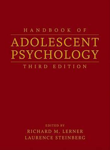 Handbook of Adolescent Psychology