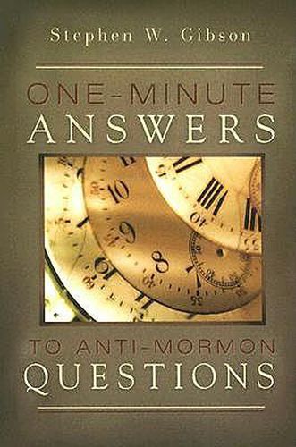 Cover image for One-Minute Answers to Anti-Mormon Questions