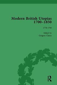 Cover image for Modern British Utopias, 1700-1850 Vol 4