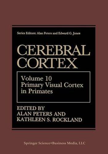 Cover image for Cerebral Cortex: Volume 10 Primary Visual Cortex in Primates