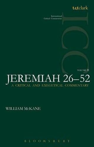 Cover image for Jeremiah (ICC): Volume 2: 26-52