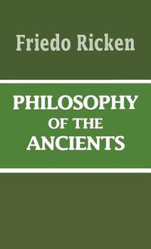 Cover image for Philosophy of the Ancients