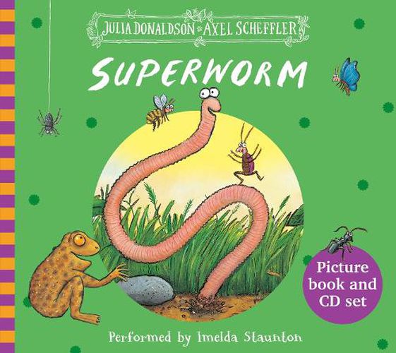 Cover image for Superworm Book & CD