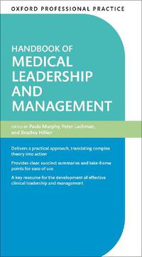 Cover image for Handbook of Medical Leadership and Management