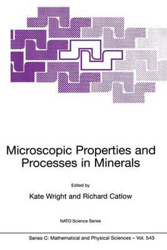 Cover image for Microscopic Properties and Processes in Minerals