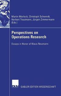 Cover image for Perspectives on Operations Research: Essays in Honor of Klaus Neumann