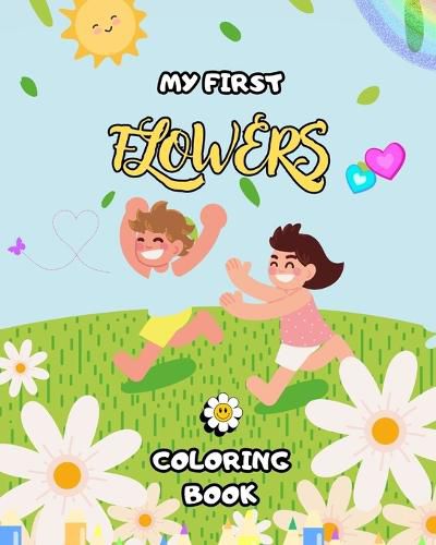 Cover image for Flower Coloring Book for Kids