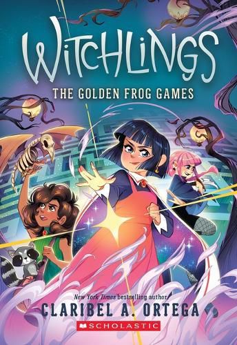 Cover image for The Golden Frog Games (Witchlings 2)