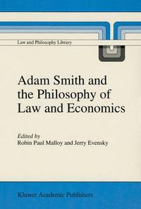 Cover image for Adam Smith and the Philosophy of Law and Economics