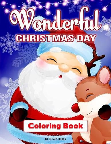 Cover image for Wonderful Christmas Day Coloring Book