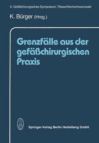 Cover image for Grenzfalle Aus Der Gefasschirurgischen Praxis