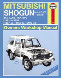 Cover image for Mitsubishi Shogun & L200 Pick Ups (83 - 94)