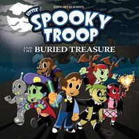 Cover image for Little Spooky Troop And The Buried Treasure